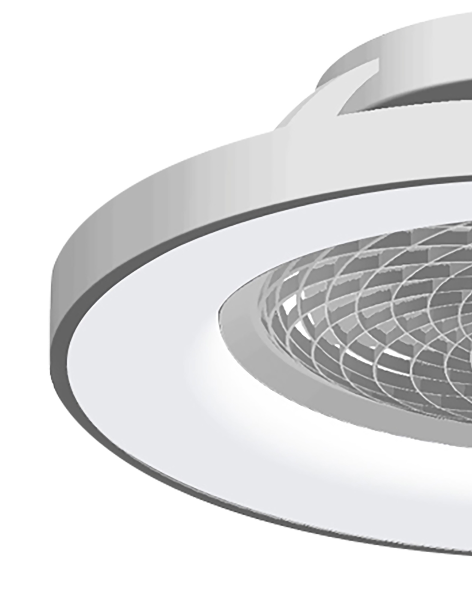 Tibet 70W LED Dimmable Ceiling Light & Fan, Remote / APP / Voice Controlled Silver M7125  Mantra Tibet
